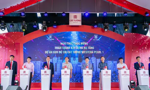 Công bố hoàn thành xây dựng hạ tầng dự án Khu đô thị Cát Tường Western Pearl 1